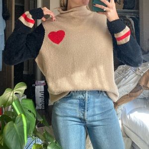 Vintage Heart Sweater